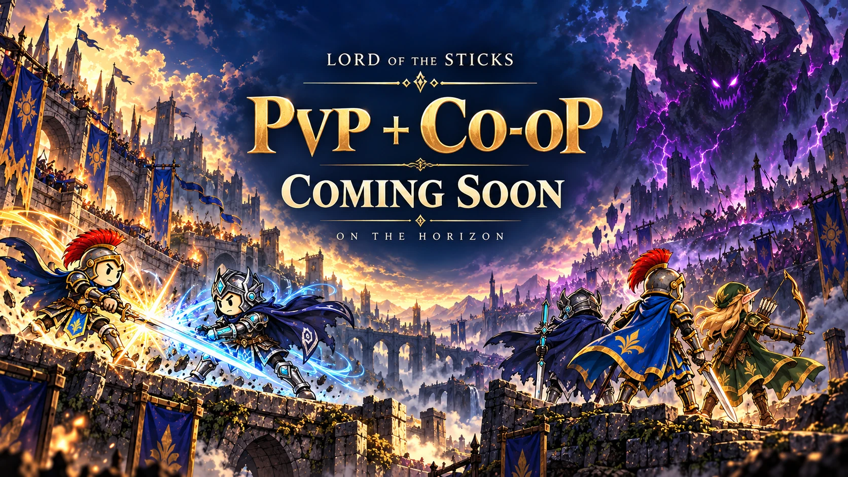 Lord Of The Sticks: PvP plus Co-op, coming soon
